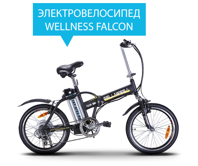 Электровелосипед WELLNESS FALCON